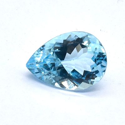 Naturel Sky Blue Topaz Pear Shape 18X13 Mm 1 Piece. Top Quality Naturel Sky Blue Topaz Pear 