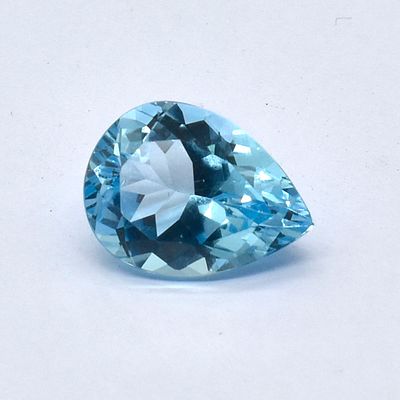 Naturel Sky Blue Topaz Pear Shape 20X15 Mm 1 Piece. Top Quality Naturel Sky Blue Topaz Pear 