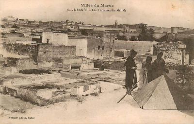 לוט 4 גלויות, יהודים ממרוקו, תוניס.