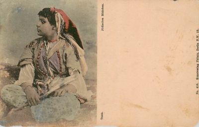 גלויה אחת של יהודים קווקזים 1905. מהדורת הפניקס. חתך קטן בחלק העליון הימני.