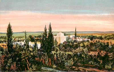 גלויה אחת יריחו. מהדורה יהודית קלן, גרמניה 1910.