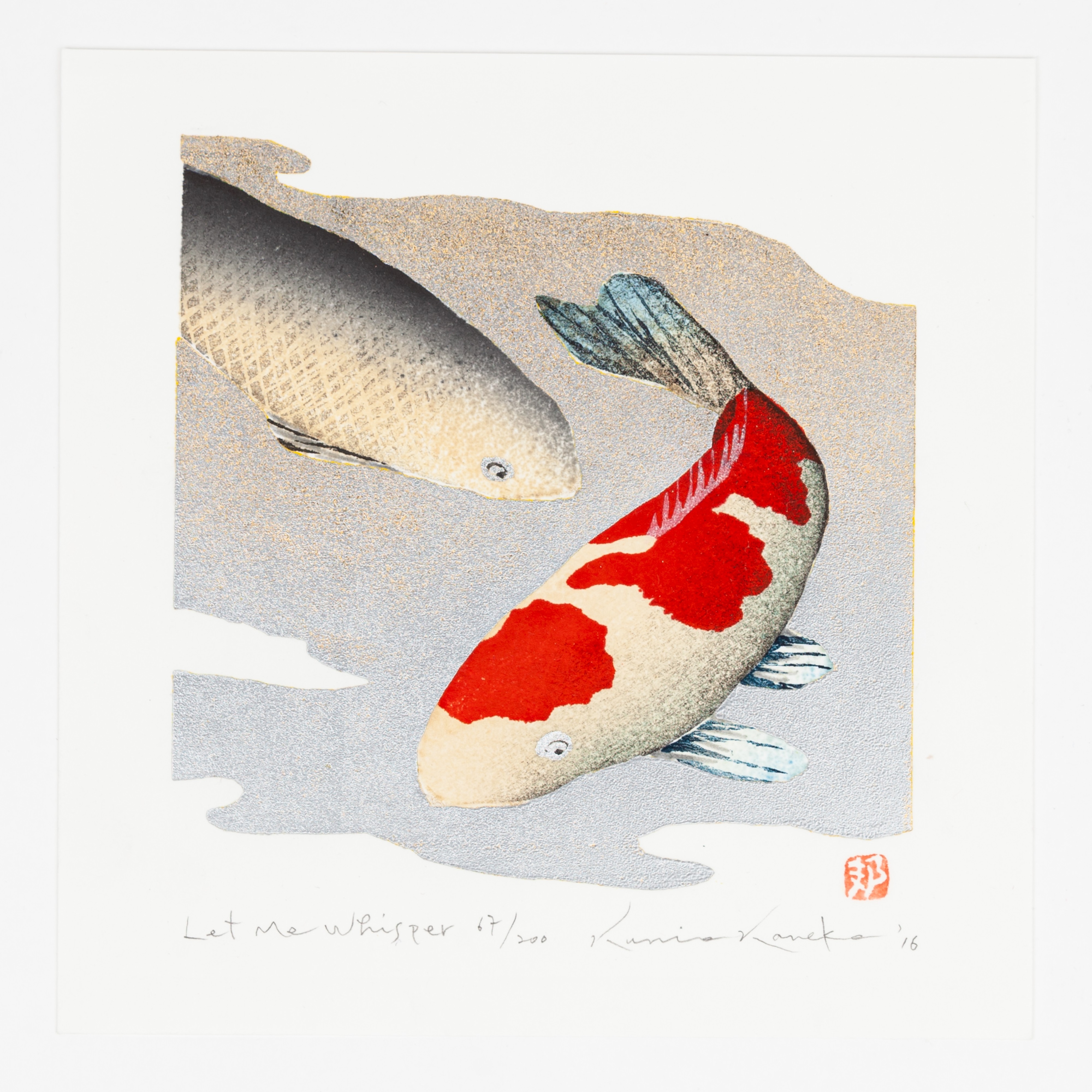 Kunio Kaneko, Let Me Whisper, 67/200, Koi Fish