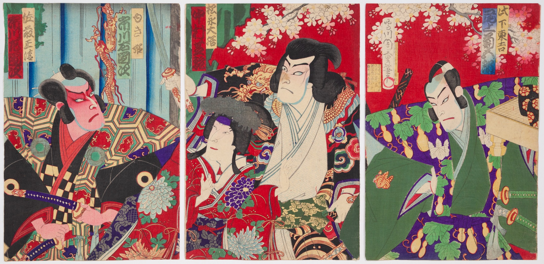 Chikashige Morikawa, Kabuki Play, Cherry Blossom
