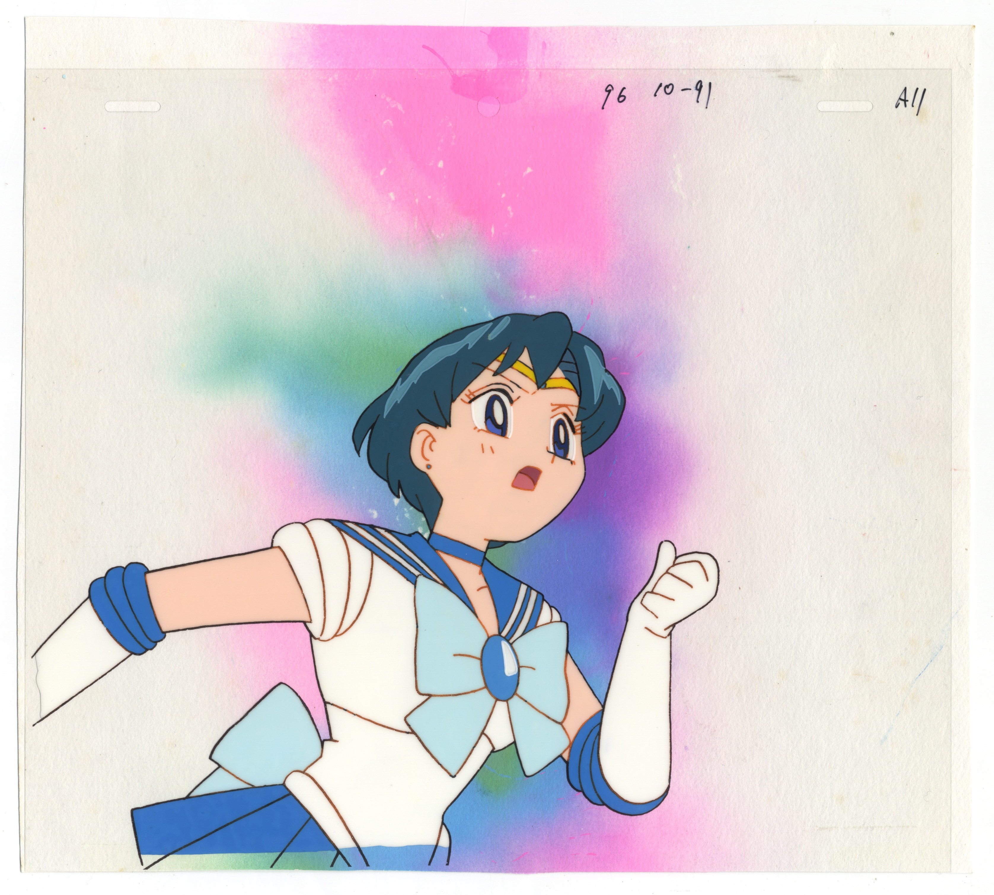 Sailor Mercury, Sailor Moon Production Cel
