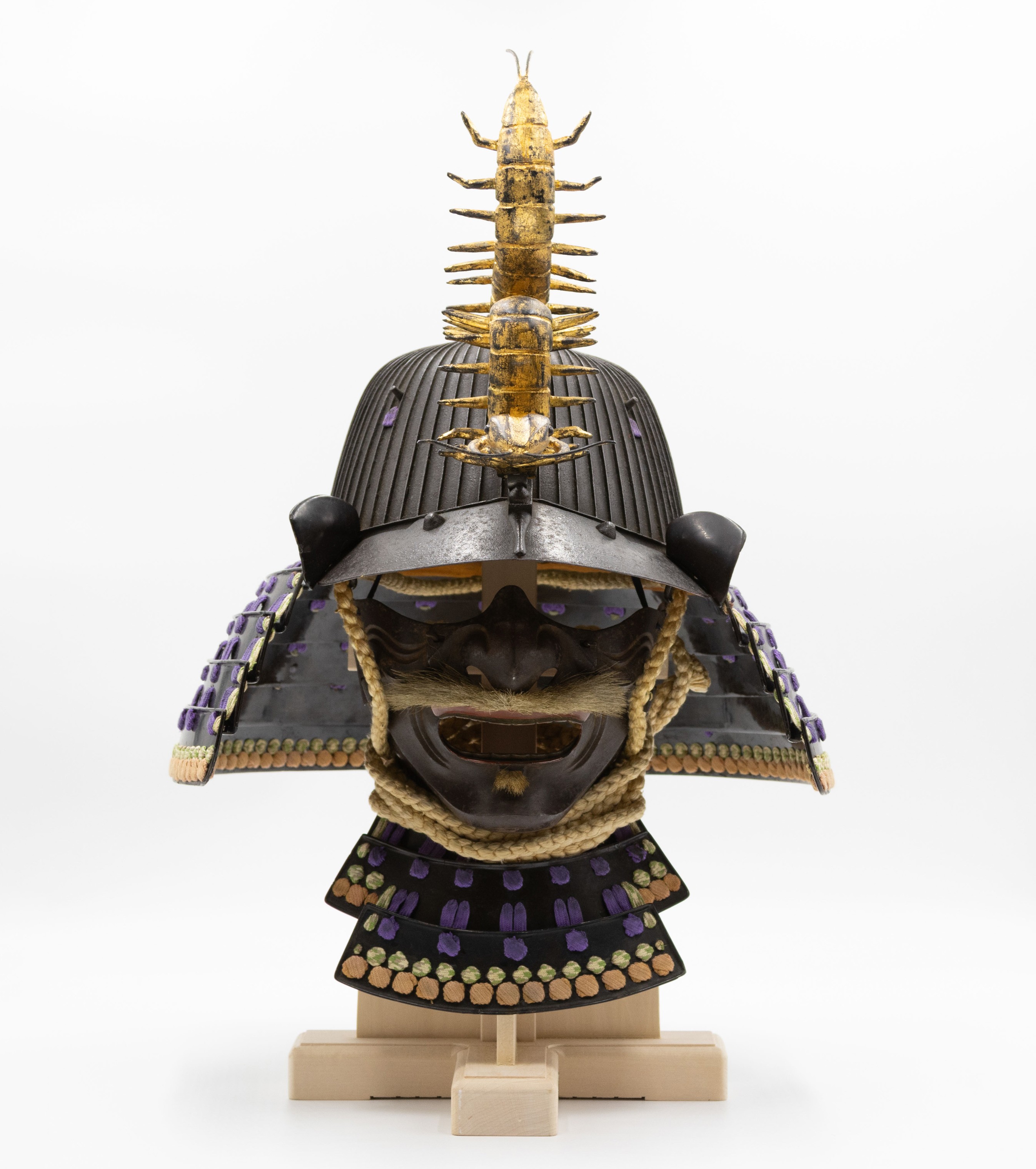 Iron 62-Plate Ridged Helmet (Suji Kabuto), Tokubetsu Kicho *