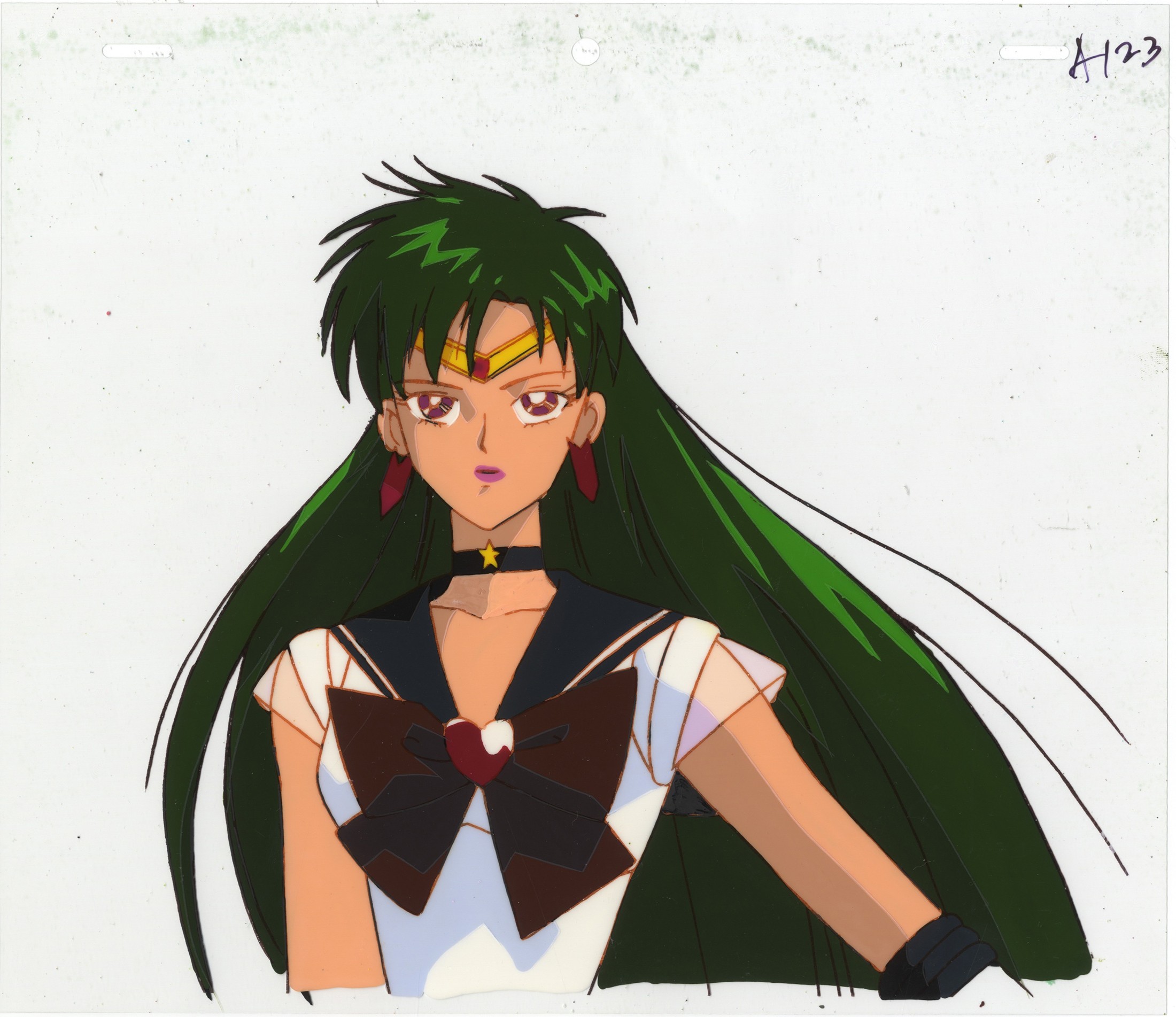Sailor Pluto, Authentic Sailor Moon Anime Cel