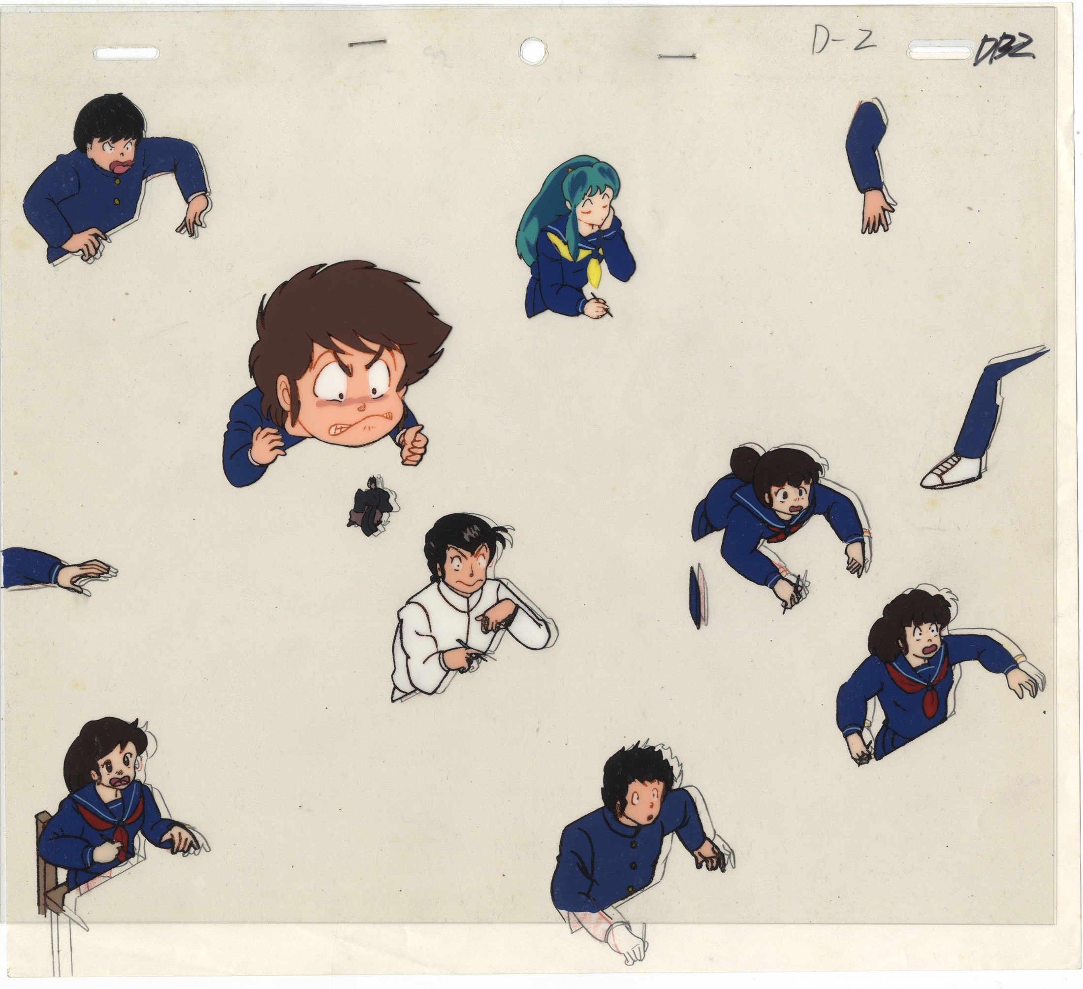 Urusei Yatsura Anime Production Celluloid Image