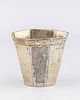 AN EXCEPTIONAL AND EARLY HOLIDAY CUP. Germany, 18th century or earlier. Octagonal in shape. The תמונה - 3