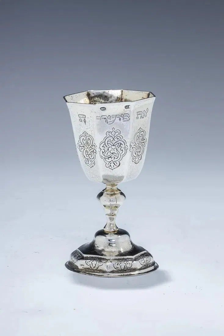 A FINE GERMAN SILVER FESTIVAL GOBLET BY JOHAN JAKOB PRIESTER II. Augsburg, 1741 - 1743. Augsburg 