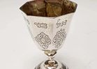 A FINE GERMAN SILVER FESTIVAL GOBLET BY JOHAN JAKOB PRIESTER II. Augsburg, 1741 - 1743. Augsburg תמונה - 2
