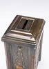 AN EXTREMELY RARE BRASS JEWISH NATIONAL FUND CHARITY BOX BY LEOPOLD FLEISHHACKER (1882- 1945). Germתמונה - 5
