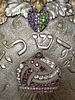 AN EXCEPTIONAL AMERICAN STERLING SILVER JEWELED TORAH SHIELD BY MILLWOOD JEWELERS. New York, c. תמונה - 12