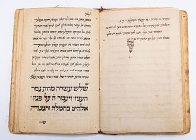 A RARE AMULETIC MANUSCRIPT- Morocco, late 19th century. Morocco, 19th century.