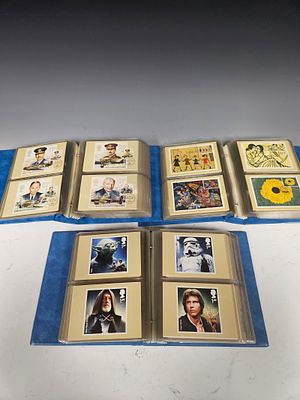 A COLLECTION OF FIRST DAY COVERS FROM GREAT BRITAIN. Consisting of 3 binders containing 