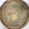 A MONUMENTAL BRASS DECORATIVE WALL TRAY - THE BINDING OF ISAAC. [object Object]תמונה - 4