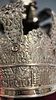 AN EXCEPTIONAL STERLING SILVER TORAH CROWN. American, c. 1900. THE BEST OF THE BEST. Sheer תמונה - 16