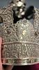 AN EXCEPTIONAL STERLING SILVER TORAH CROWN. American, c. 1900. THE BEST OF THE BEST. Sheer תמונה - 17