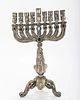A COLLECTION OF 15 HANUKKAH MENORAHS AND LAMPS. Various ages, various size and countries of originתמונה - 1