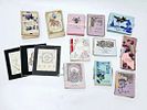 A COLLECTION OF OVER 400 JEWISH NEW YEARS AND RELATED CARDS ALL ANTIQUE. With English and תמונה - 4