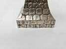 A LARGE ANTIQUE SILVER SPICE TOWER BY GEBRUDER GUTGESELL C. 1880. Germany, c.1880. Hand chased. תמונה - 2
