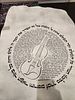 A LARGE HAND WRITTEN ARTISTIC NISHMAS KOL CHAI ON KLAF. Israel, modern. Hand written by תמונה - 1
