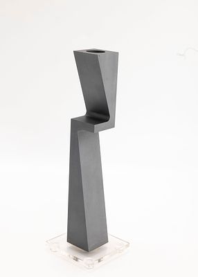 A HAVDALLAH CANDLE HOLDER BY ZELIG SEGAL. Israel, c. 1970. Israel, c. 1970. Abstract in form. 