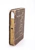 A RARE BROWN CLOTH JEWISH NATIONAL FUND CHARITY CONTAINER. Israel, c. 1948. Brown. Israel, c. תמונה - 2