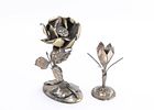 A STERLING SILVER SPICE CONTAINER AND HAVDALAH CANDLE HOLDER BY HANS TEPPICH (1904, Germany - תמונה - 2