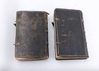 A GROUP OF TWO SMALL MISHANYOT. Amsterdam, 1750. Two leatherbound mishnayot. Seder Nashim.תמונה - 2