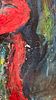 MOSHE CASTEL. (Israel 1901 - 1991). Oil on cardboard laid down on canvas. "THE REDHEAD FROM תמונה - 5