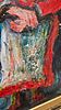 MOSHE CASTEL. (Israel 1901 - 1991). Oil on cardboard laid down on canvas. "THE REDHEAD FROM תמונה - 7