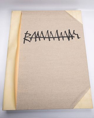 ABRAHAM RATTNER. IN THE BEGINNING PORTFOLIO LITHOGRAPHS 1972. Abraham Rattner, American 