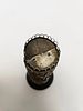A MINIATURE SILVER TORAH TIK. Probably Jerusalem, c. 1920. In traditional shape with true form תמונה - 3