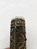 A MINIATURE SILVER TORAH TIK. Probably Jerusalem, c. 1920. In traditional shape with true form תמונה - 4