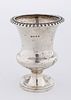 AN EARLY LONDON SILVER SPICE URN. London, 1849. Urn form. Presented to Joseph Joseph, by his תמונה - 1