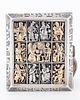 AN IMPORTANT GOLD AND SILVER CIGARETTE BOX BY ILYA SCHOR GIVEN TO THE ARTIST MANE - KATZ. New York,תמונה - 2