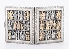 AN IMPORTANT GOLD AND SILVER CIGARETTE BOX BY ILYA SCHOR GIVEN TO THE ARTIST MANE - KATZ. New York,תמונה - 3