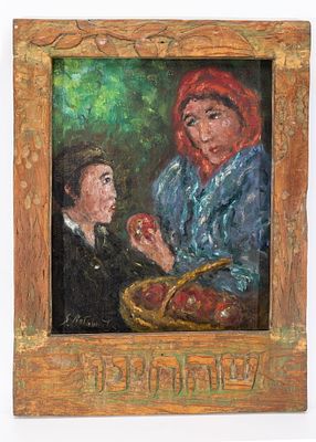 SAMUEL ROTHBORT.. (American, (1882-1971), In original Rothbort frame. Oil on board. 