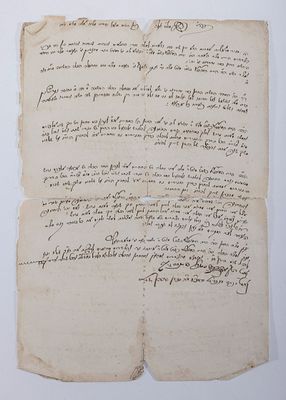 AN EARLY HAND WRITTEN TANAAIM. Hand written Tannaim