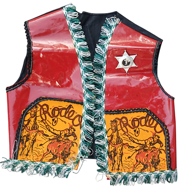 וסט תחפושת קאובוי לילד שנות ה 60 
מצב טוב מאוד