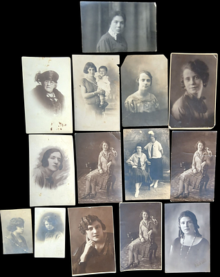 לוט צילומים נשים יהודיות בגולה תחילת המאה ה 20