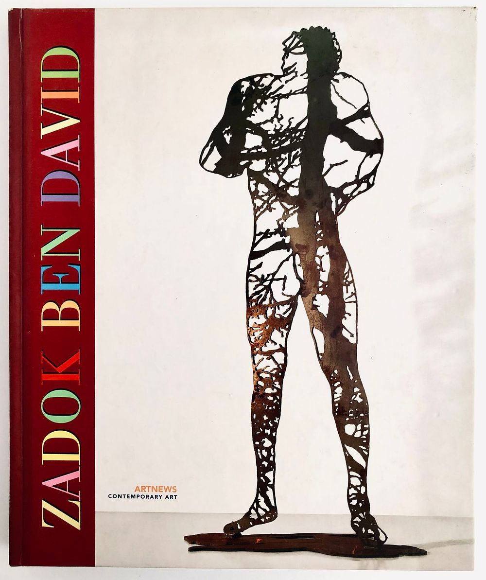 Zadok Ben David
2007, Artnews, אוצר: Victor De Circasia. 
ספר מרשים וצבעוני במיוחד לפסל 