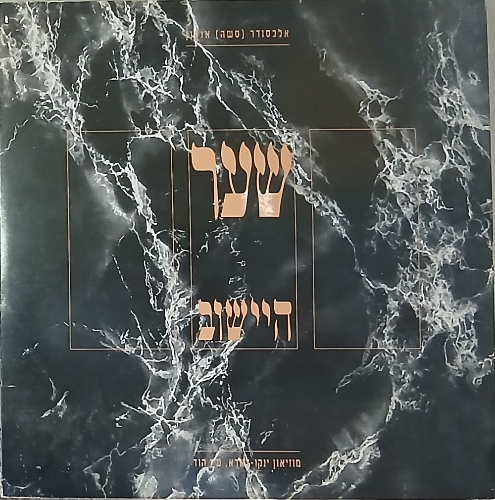 סשה אוקון קטלוג תערוכה מוזיאון ינקו - דאדא עין הוד