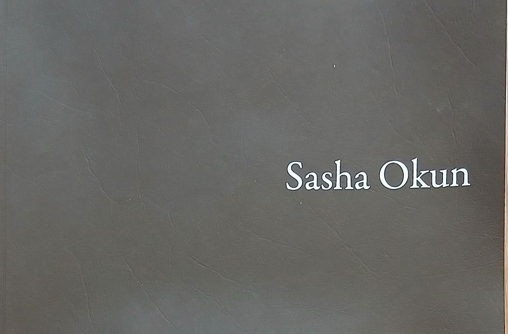 סשה אוקון חוברת עבודות של האומן המתמקש בסדרת הציורים breaking news ובדמויות המזדקנות והמעוותות 