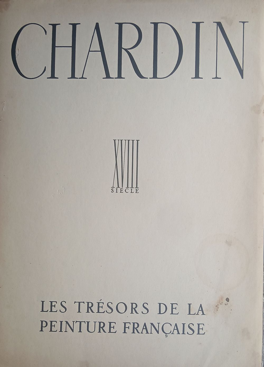 פורטפוליו של הדפסים צבעונים גדולים מאת מישל פלוריסון, המתמקד בציוריו של האמן ז'אן סימאון שארדן 