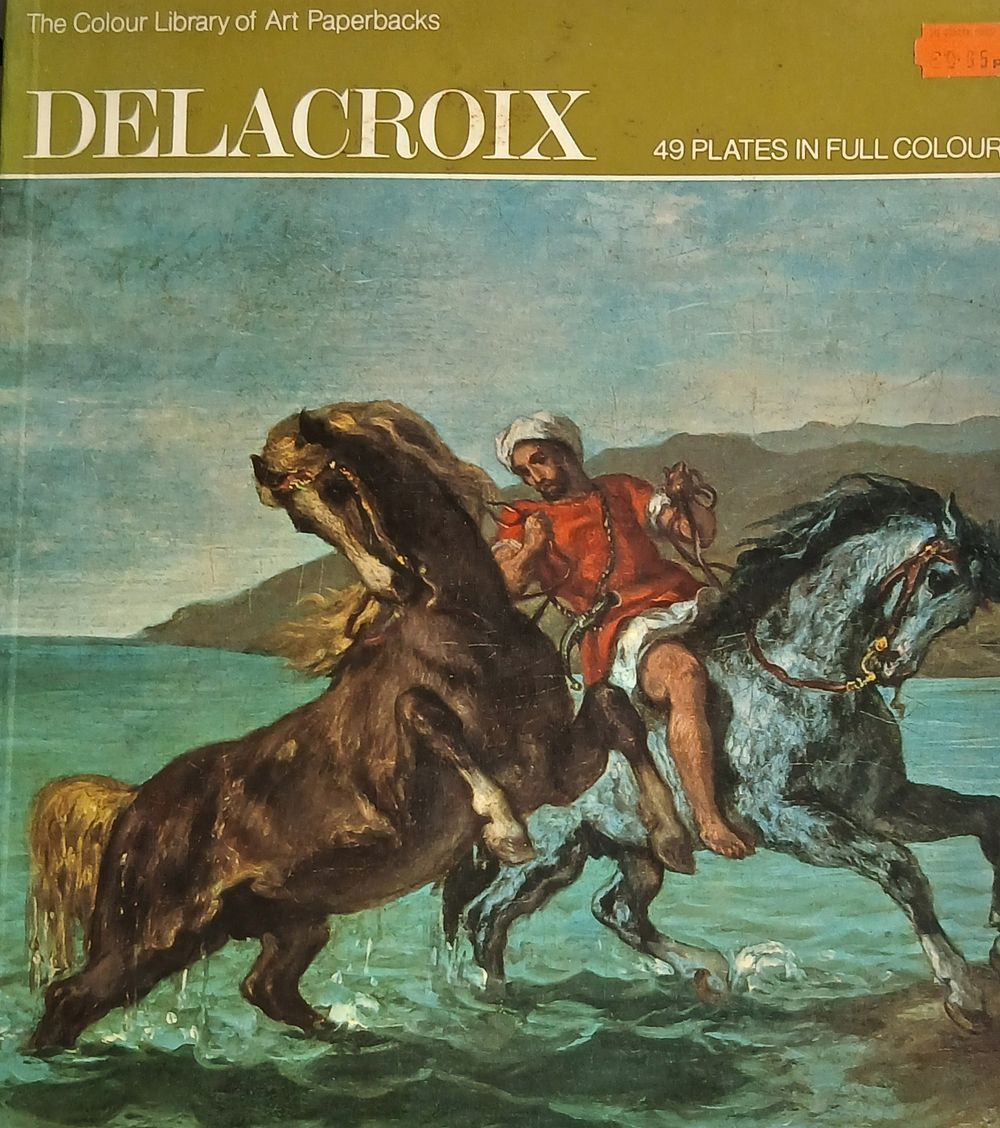 ספר אמנות המוקדש ליצירותיו של הצייר אז'ן דלקרואה, מתוך סדרת "The Colour Library of Art". 
הספר 