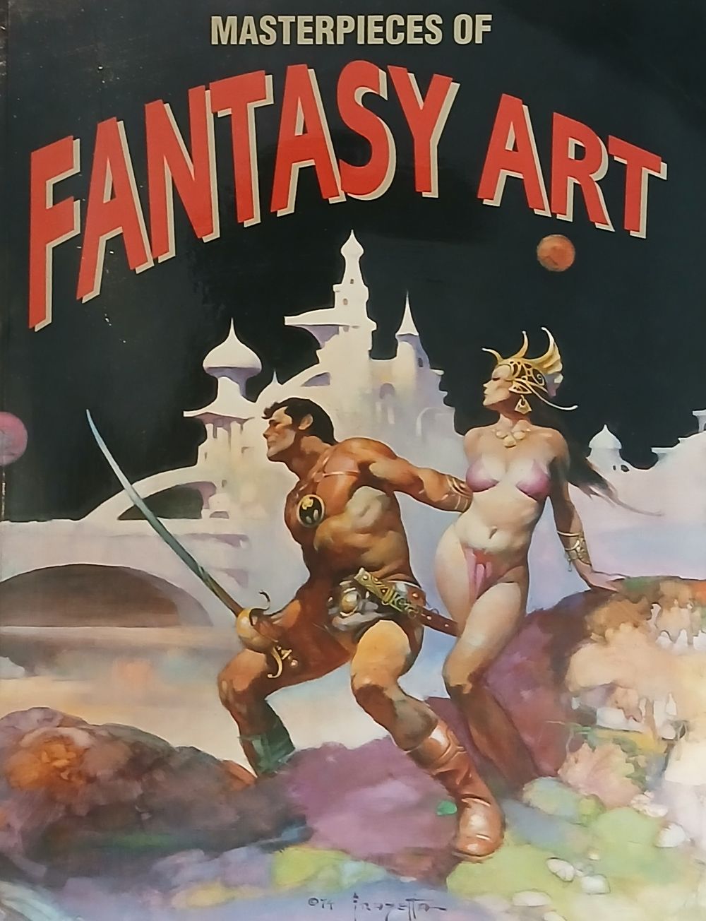 הספר "Masterpieces of Fantasy Art" (יצירות מופת של אמנות פנטזיה), בעריכת אקארט סקמן (Eckart 
