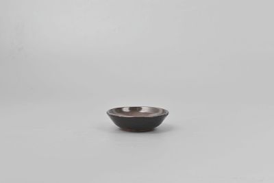 Bowl,Jizhou. 宋, 吉州窯木葉碗 Dimensions: 8.9 x 2.2 cm