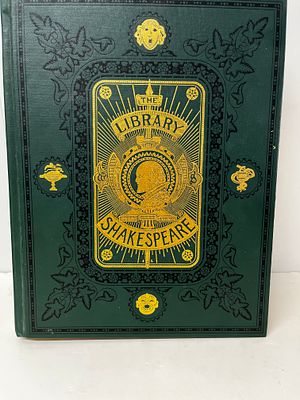 THE LIBRARY SHAKESPEARE- אוסף יצירותיו של ויליאם שייקספיר 
מהדורת ספריית פקסמיליה , מהדורה 