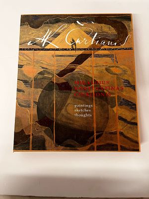 MIKALOJUS KONSTANTINAS CIURLIONIS הספר הוא אוסף של ציורים, סקיצות ומחשבות מאת האמן הליטאי הנודע 